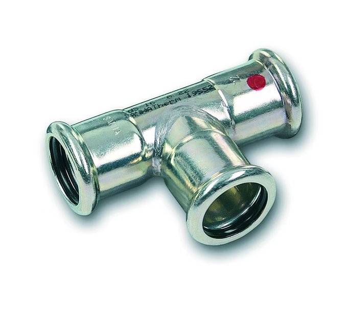 T-supistusyhde Sanha Puristus Zn 35x18x35 - KarelianStore