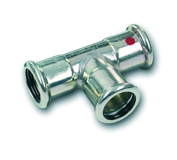 T-supistusyhde Sanha Puristus Zn 54x35x54 - KarelianStore