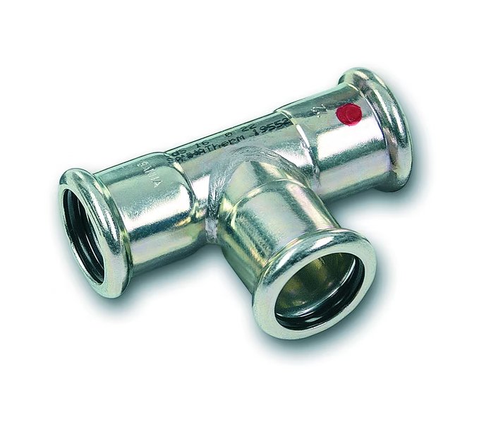 T-supistusyhde Sanha Puristus Zn 76x54x76 - KarelianStore