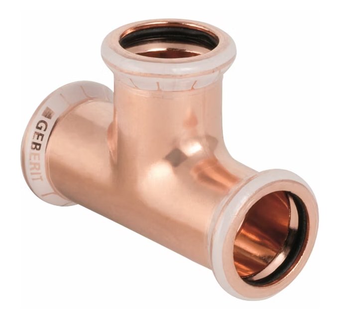 T-yhde Geberit Mapress Puristus Cu 88.9 - KarelianStore