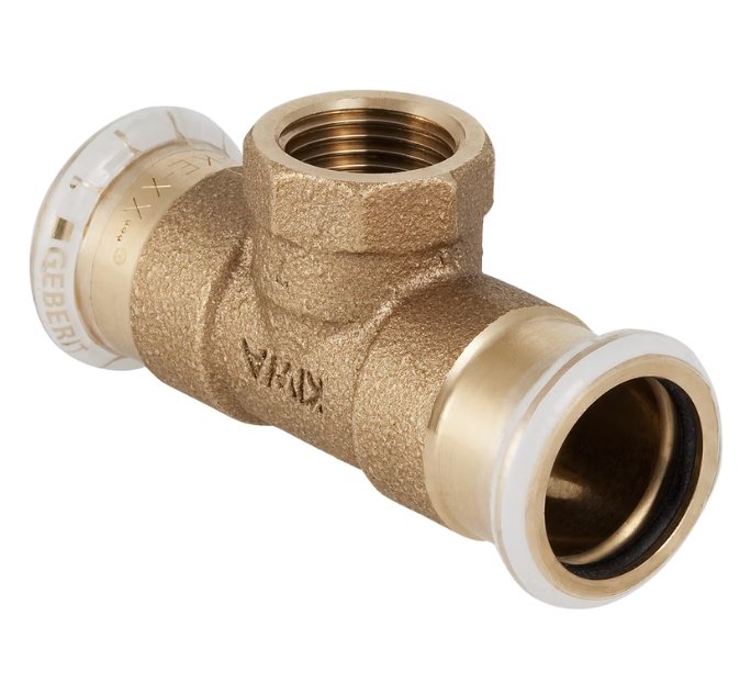 T-yhde Geberit Mapress Puristus SK Cu 12x1/2x12 - KarelianStore