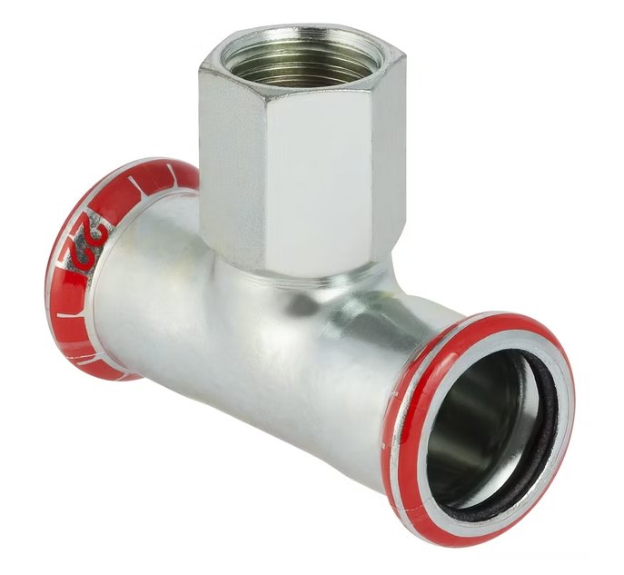 T-yhde Geberit Mapress Puristus SK Zn 18x1/2x18 - KarelianStore