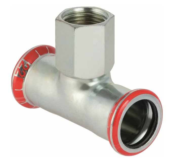 T-yhde Geberit Mapress Puristus SK Zn 28x1/2x28 - KarelianStore