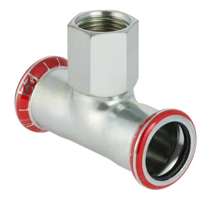 T-yhde Geberit Mapress Puristus SK Zn 76.1x3/4x76.1 - KarelianStore