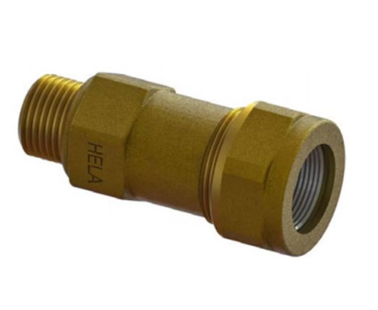 Teräsputken Liitin Hela 1 1/4xDN32 UK Puserrus - KarelianStore