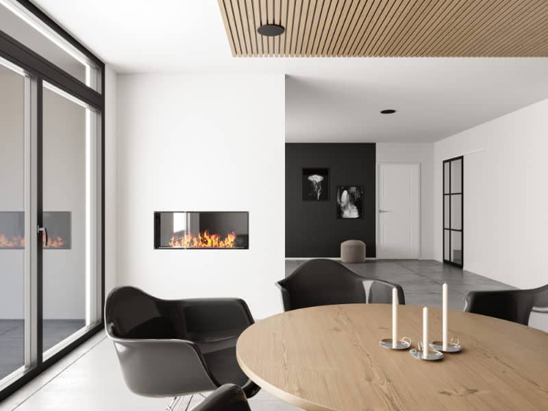 Tuloilmahajotin Climecon LINE-125 RAL9005 - KarelianStore