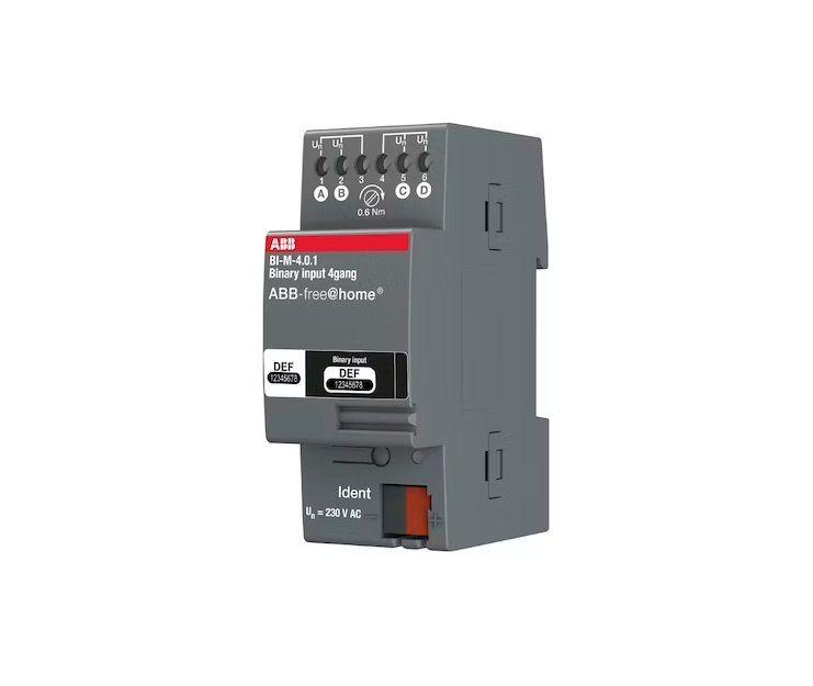 Tuloyksikkö ABB FAH 4B 230VAC T DIN - KarelianStore