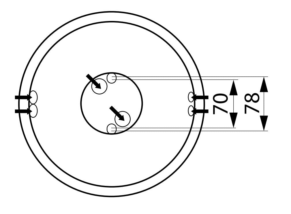 Tunnistinvalaisin Ensto Lumo IP44 LED 11W 267 mm - KarelianStore
