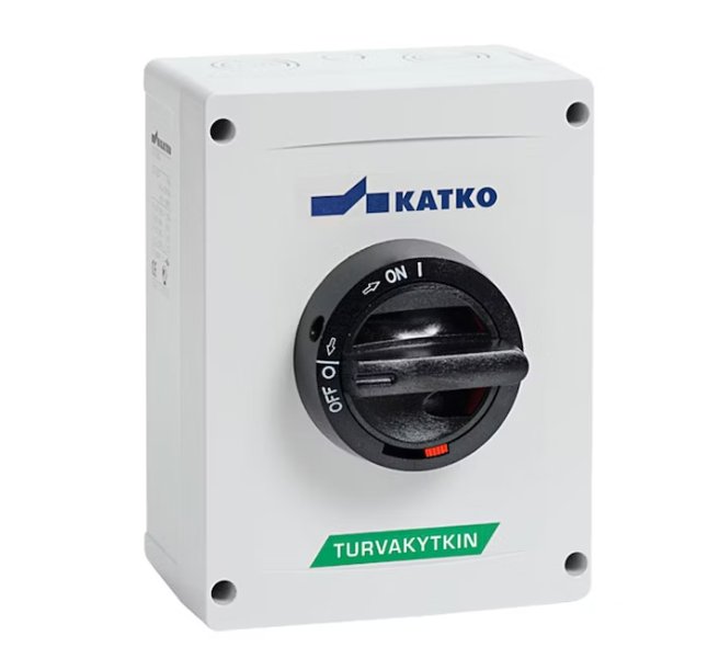 Turvakytkin Katko Väännin Kum 4x63A 400V 30kW - KarelianStore