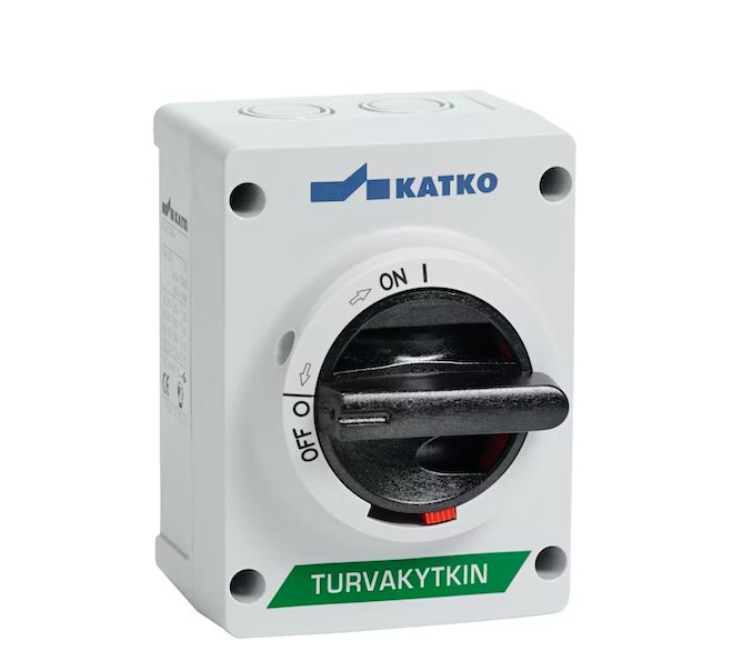 Turvakytkin Katko Väännin TKM 616 6x20A 400V 7.5kW - KarelianStore