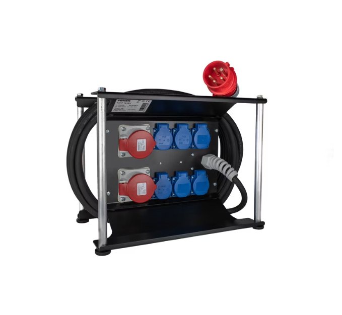 Työmaan Alakeskus Vohek TAKP 16.26 16A IP44 Fe Al - KarelianStore