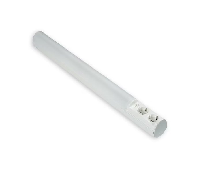 Työpistevalaisin Ensto ALI AL13215 560 mm 8W 2os pistorasialla - KarelianStore