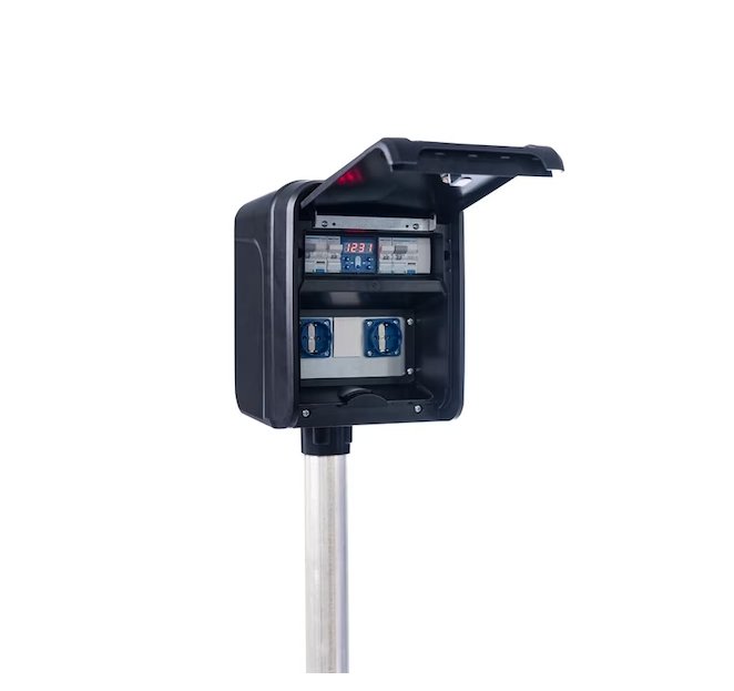 UTUFoX latausasema F10-SDT-2Y digitaalisella kellokytkimellä - KarelianStore