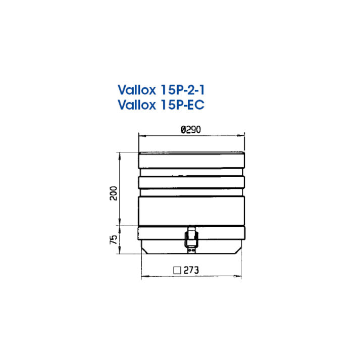 Vallox 15P-EC Huippuimuri - KarelianStore