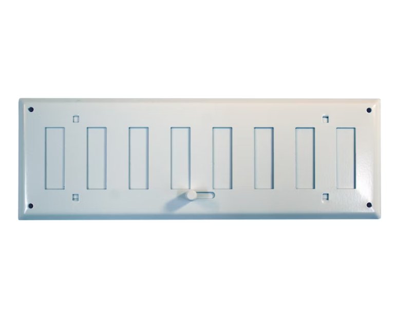 Vapaavirtaussäleikkö Fläktgroup HSO 500x100 Valkoinen - KarelianStore