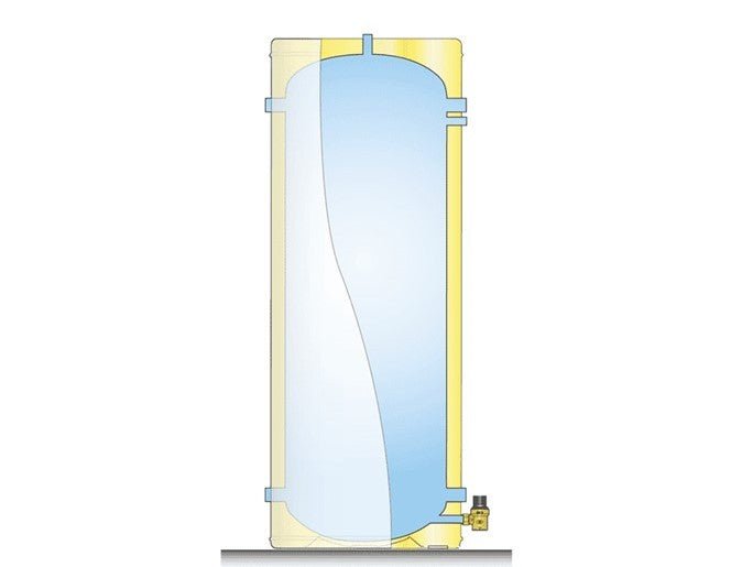 Varaaja OSO Työsäiliö ACCU 100 RST sivukytkentä - KarelianStore