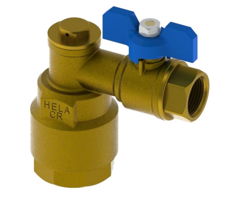 Vesimittariventtiili Hela 316 3/4x32 Pisto EM - KarelianStore