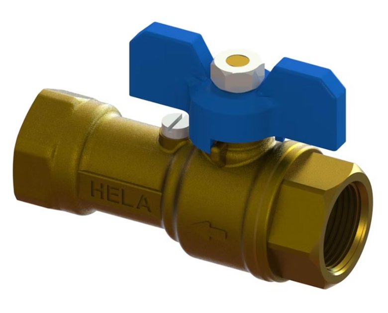 Vesimittariventtiili Hela 333 3/4x3/4 Takaventtiili - KarelianStore