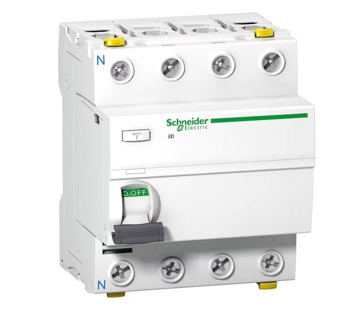 Vikavirtasuojakytkin Schneider Electric IID 4x40A 30mA A - KarelianStore