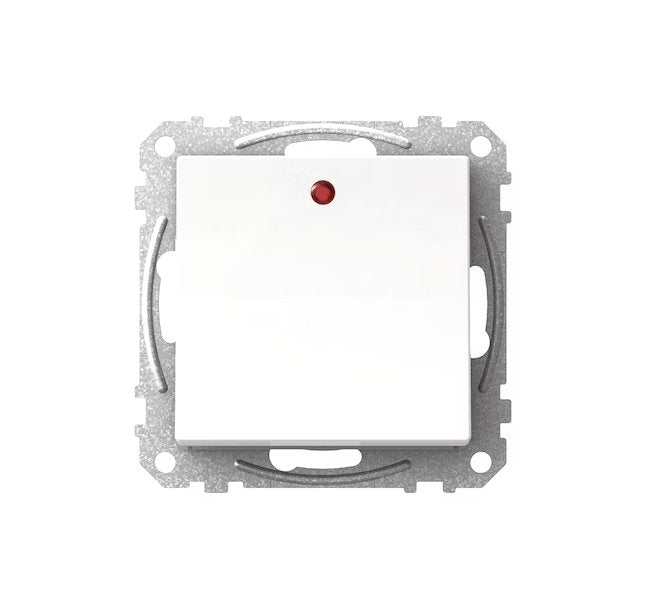 Vipupainike Schneider Electric Exxact 6 16A IP21 UKJ LED Valkoinen - KarelianStore