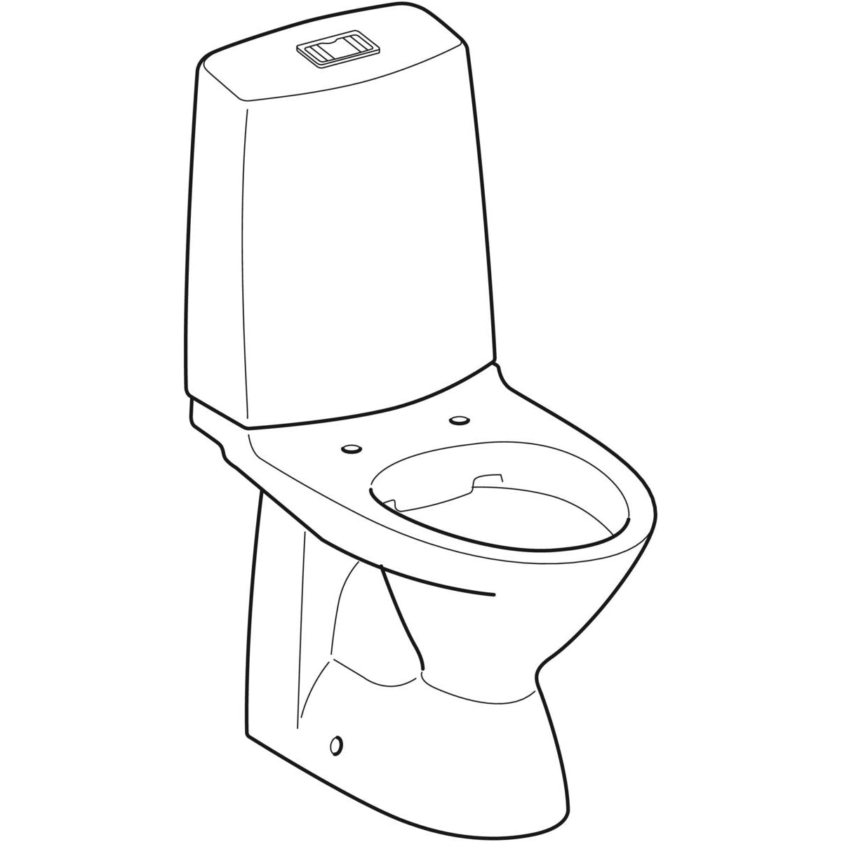 WC-istuin IDO Glow 61 - KarelianStore