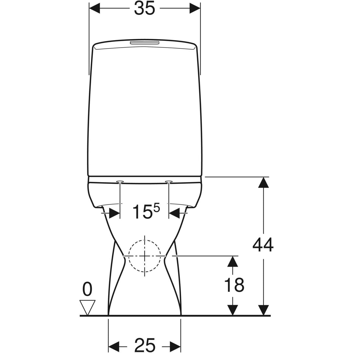 WC-istuin IDO Glow 61 - KarelianStore