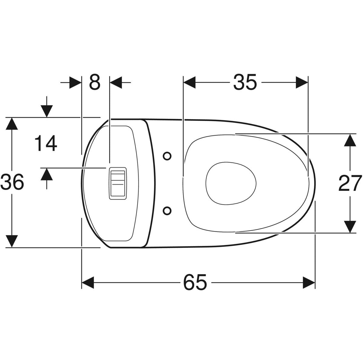 WC-istuin IDO Seven D 10 - KarelianStore