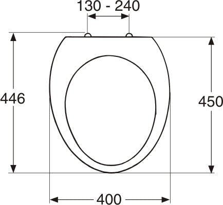 WC-istuinkansi IDO 9111022001 KIMSET valkoinen - KarelianStore