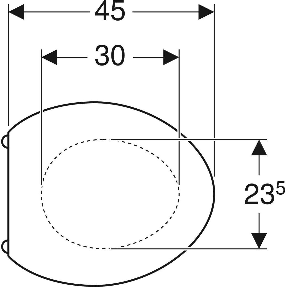 WC-istuinkansi IDO 9111022001 KIMSET valkoinen - KarelianStore