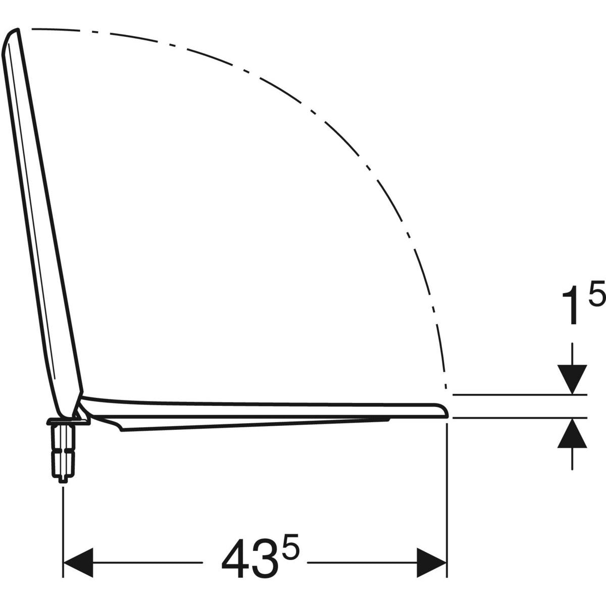 WC-istuinkansi IDO 9111022001 KIMSET valkoinen - KarelianStore