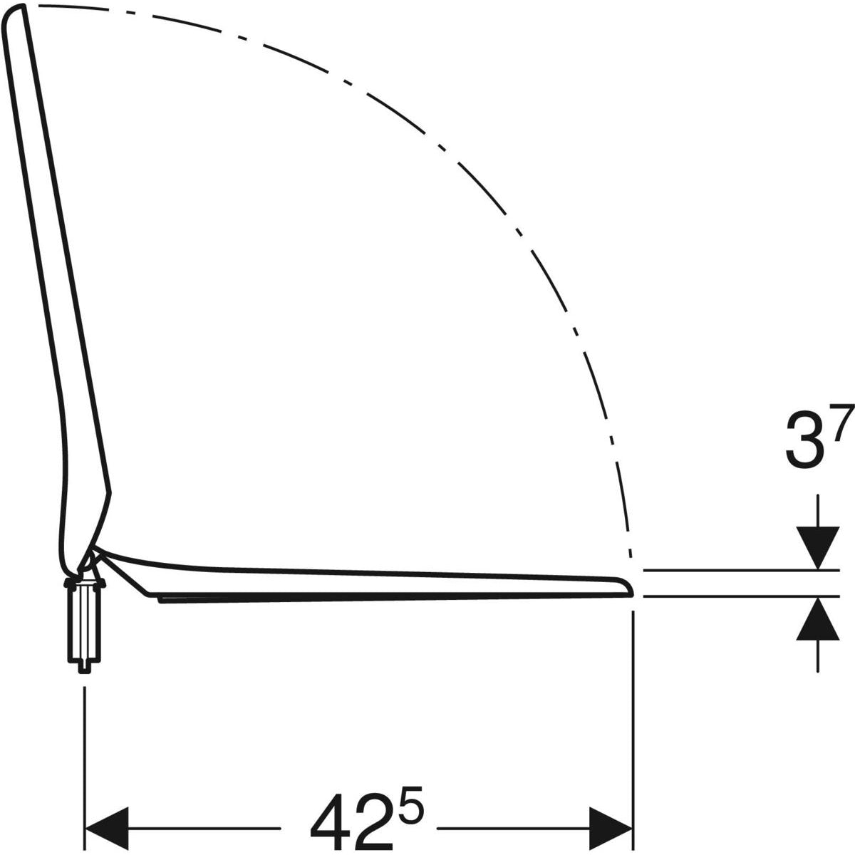 WC-istuinkansi IDO 9126022001 TREVI valkoinen - KarelianStore
