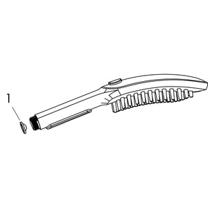 Koirasuihku HANSGROHE 26640670 150 3JET PINKKI