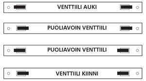 Korvausilmaventtiili Biobe VS-B 30