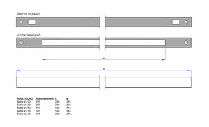 Korvausilmaventtiili Biobe VS-B 30
