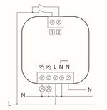 Valonsäädin Plejd Rasia 200UNI 2x100VA LED BT