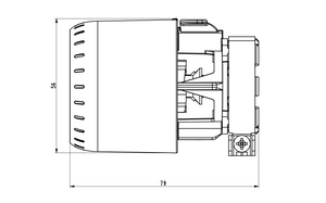 Patteritermostaatti Danfoss AVEO RA/V 28C Kiinto 015G4060