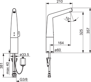 Pesuallashana Oras Inspera XL 3017F 6V