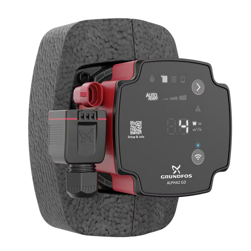 Lämpöjohtopumppu Grundfos ALPHA2 GO 15-40 130 220-240V 9