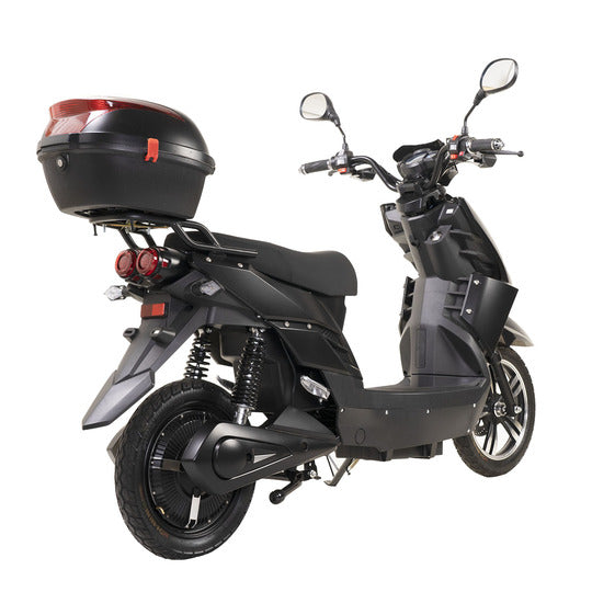 e-Scooter 2.0, Black 1,4kWh litium akku ja 3A Laturi