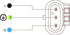 Lämpöjohtopumppu Grundfos ALPHA1 GO 25-60 180 220-240V 9