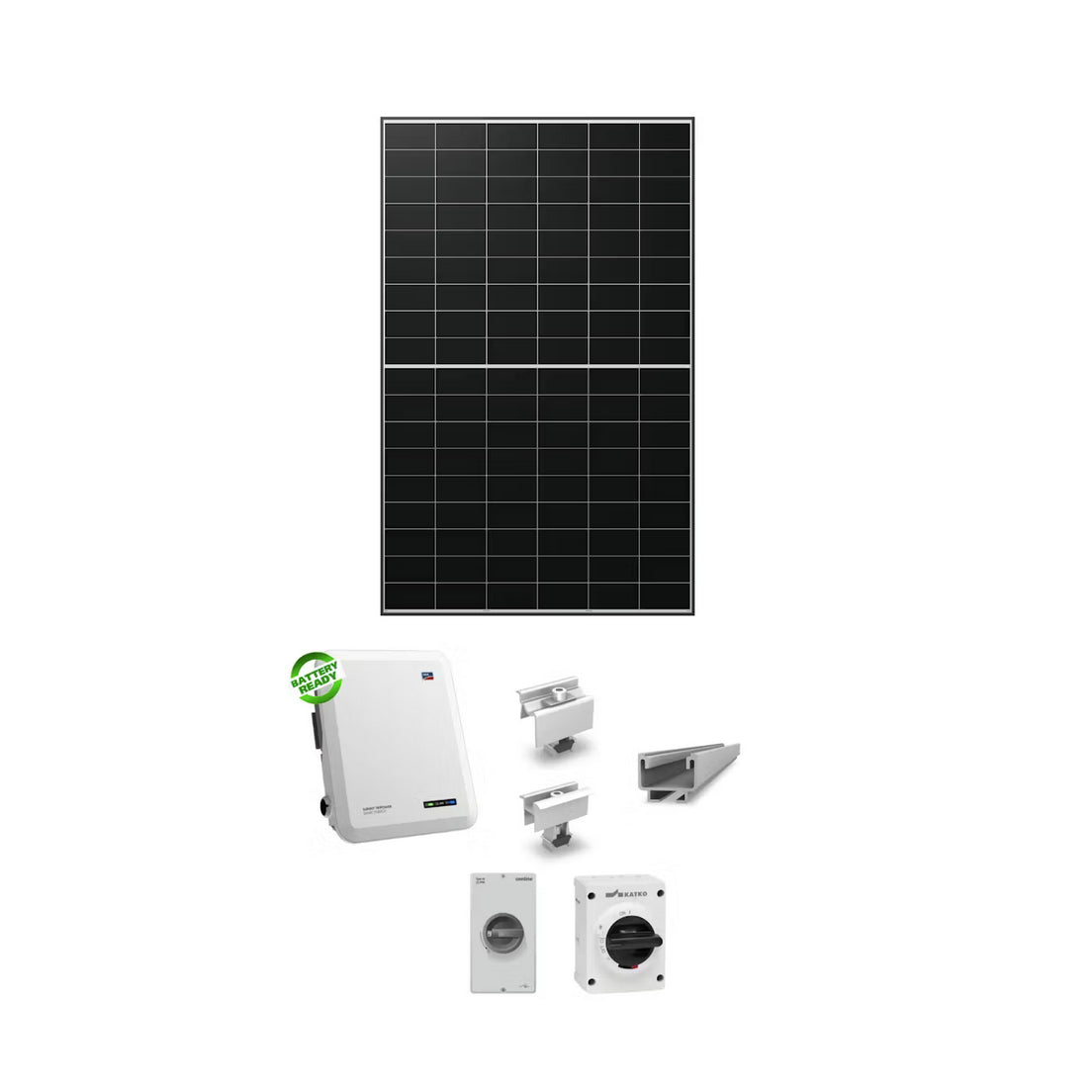 AURINKOSÄHKÖPAKETTI 12 PANEELIA