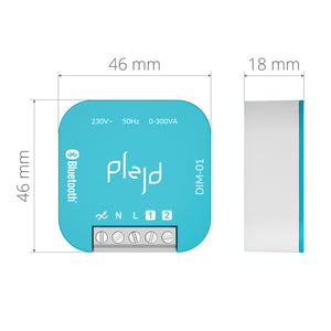 Valonsäädin Plejd 300UNI 200VA LED DIM-01 Bluetooth