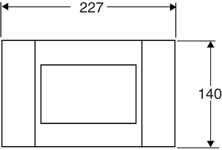 WC-varaosa IDO Z6908300001 PAINIKE MATTAKROMI