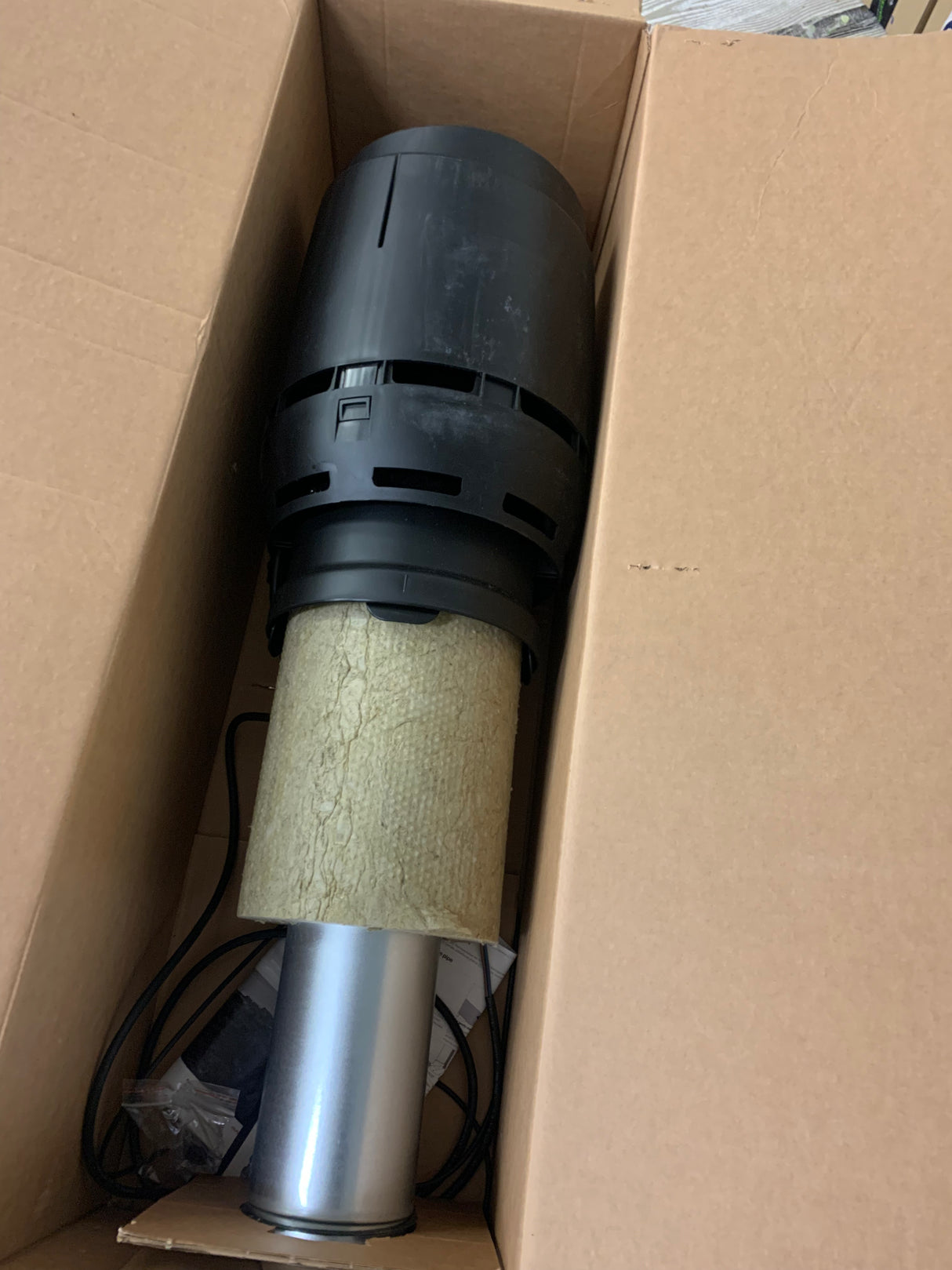Huippuimuri Vilpe Eco Flow 125C 400 Musta (Outlet)