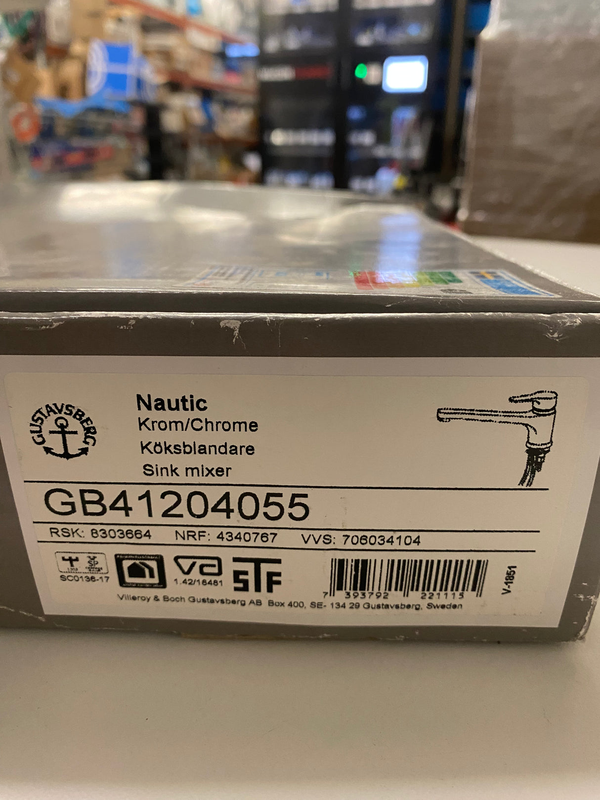 Keittiöhana Gustavsberg Nautic 204055 (Outlet)