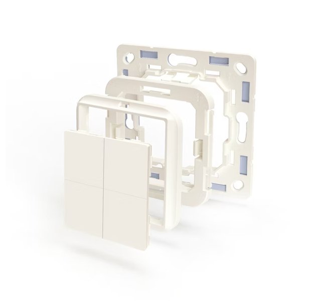 Adapteri Shelly BLU Wall Switch 4 Langaton Busch - Jaeger - KarelianStore