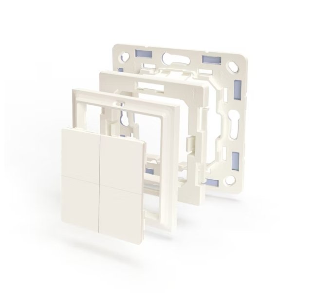 Adapteri Shelly BLU Wall Switch 4 Langaton Gira Merten Exxact - KarelianStore