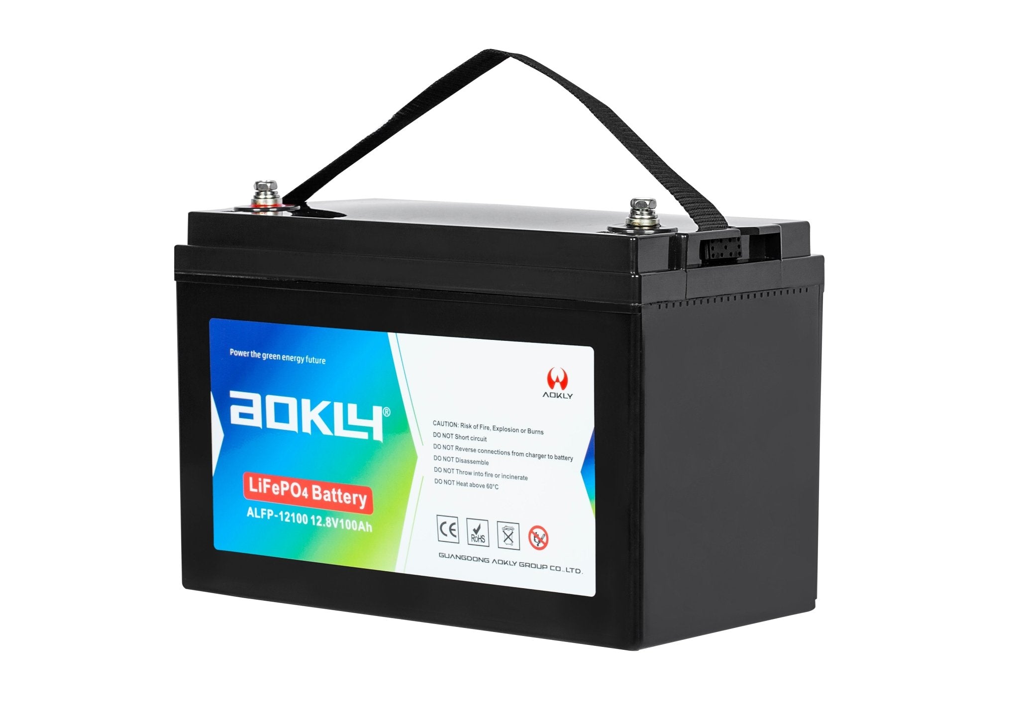 Akku Aokly LiFePO4 12 V 100 AH - KarelianStore