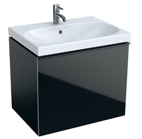 Allaskaappi Geberit Acanto 640x535x475 mm Musta Matta - KarelianStore