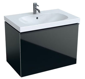 Allaskaappi Geberit Acanto 740x535x475 mm Musta Matta - KarelianStore